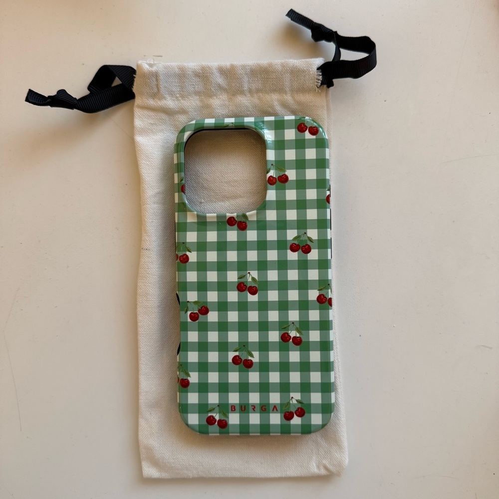 iPhone 16 Pro BURGA Cherry Phone Case